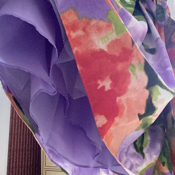 Spring Frock. Floral Spring Dress - Picture 7 of 10